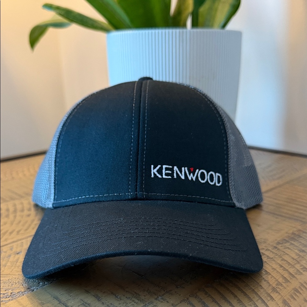 Kenwood Black & Gray Mesh Trucker Hat